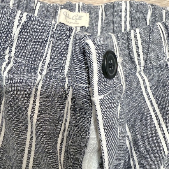 J Galt Women’s Blue Striped Chinos - Picture 2 of 8